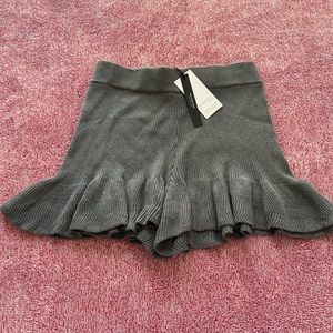 Who what wear collection knit fluttered shorts skort